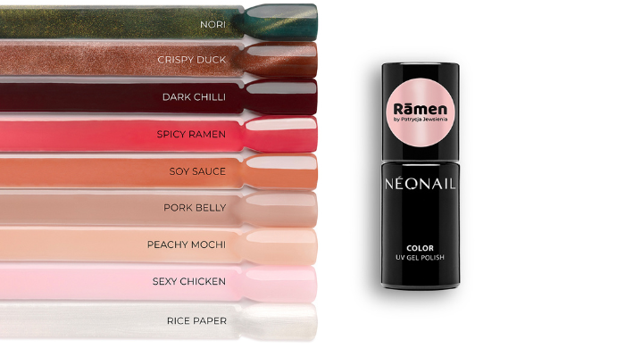 INSPIRACJE MANICURE PROSTO Z AZJI - KOLEKCJA RAMEN OD NEONAIL I PATRYCJI JEWSIENI